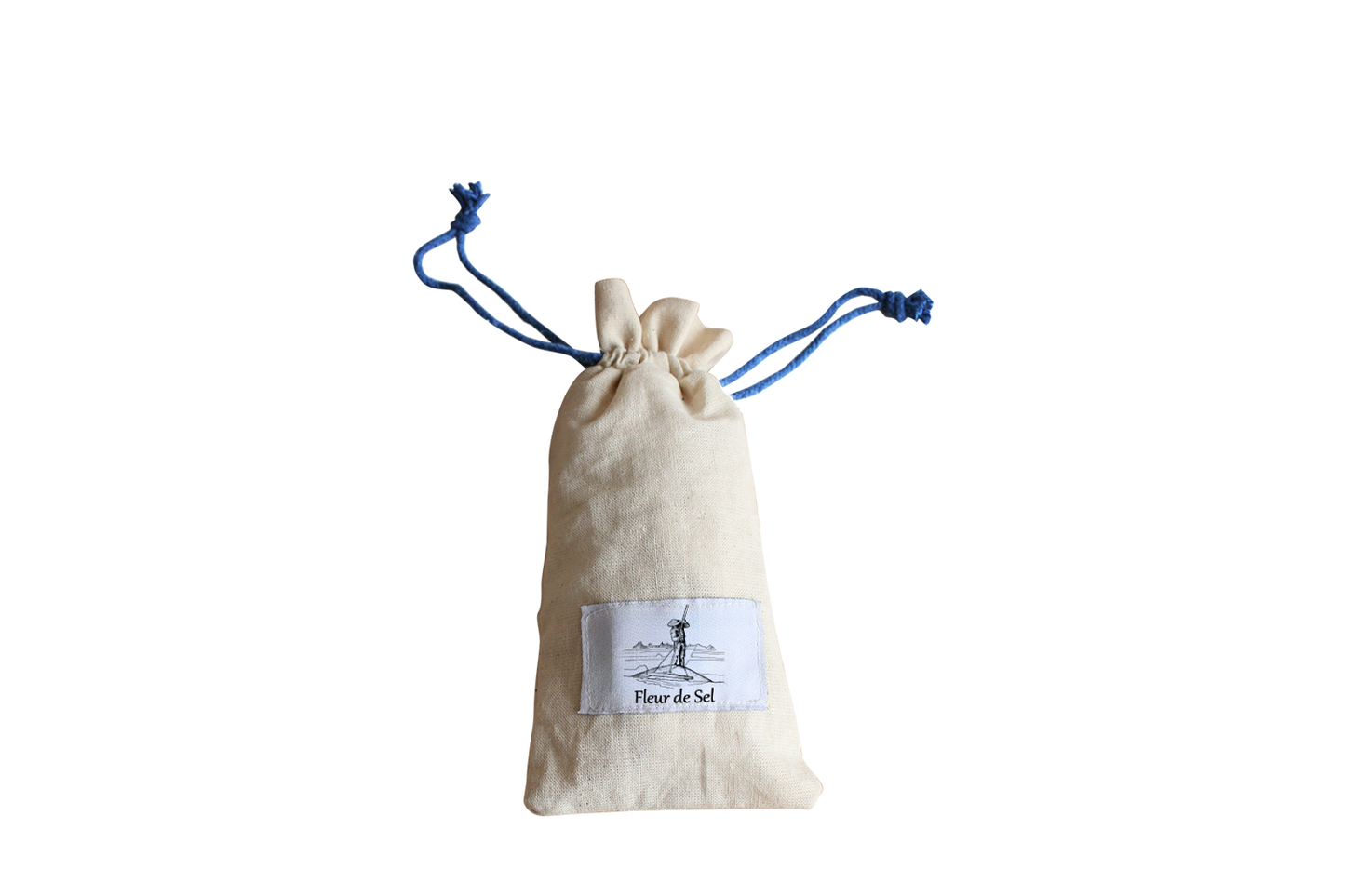 SACHET TOILE 125G FLEUR DE SEL PALUDIER