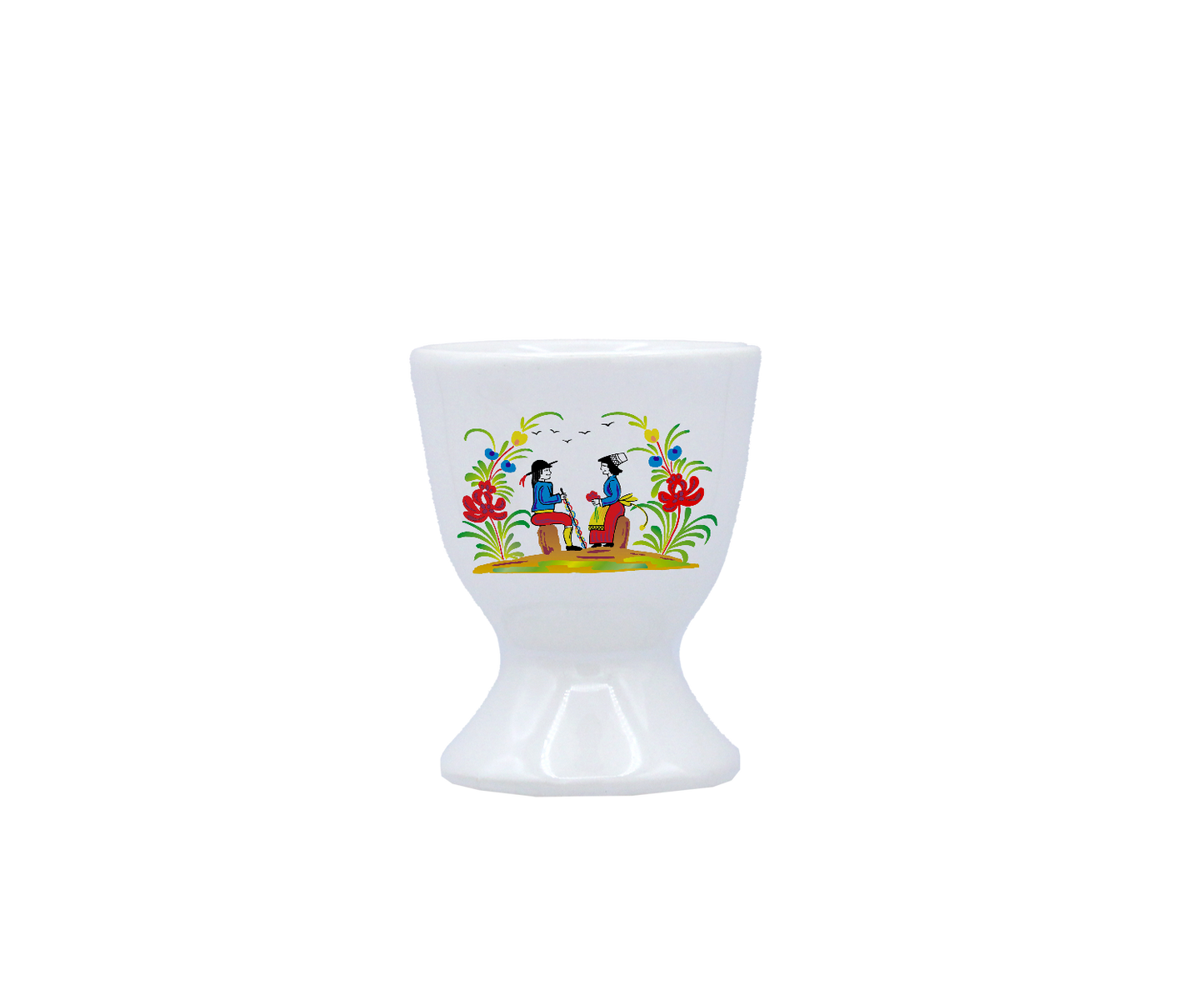 COQUETIER BLANC-RETRO