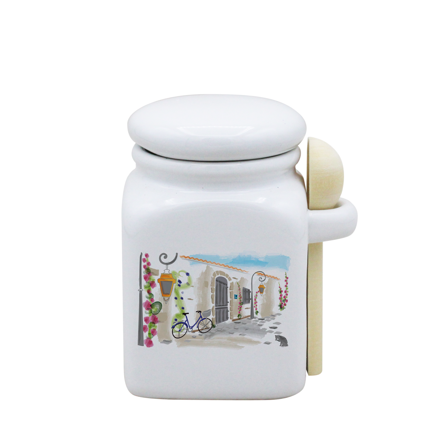 POT BLANC PM COUV. BLANC+CUIL. BOIS-RUATL
