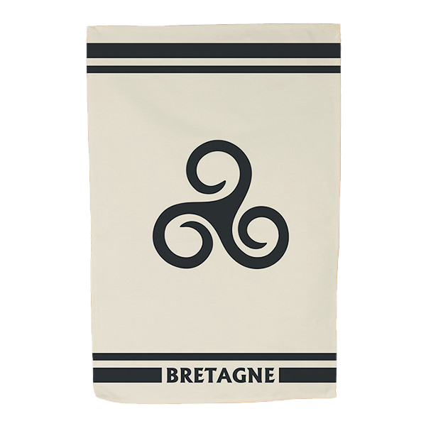 TORCHON TRISKEL GRANIT FOND BEIGE