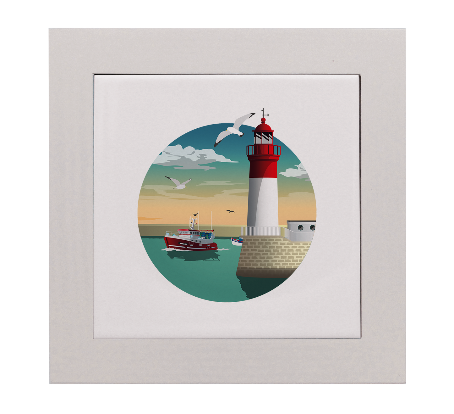 ENTOURAGE BOIS BEIGE-CARREAU FAIENCE 15x15 NU-PHARECHA