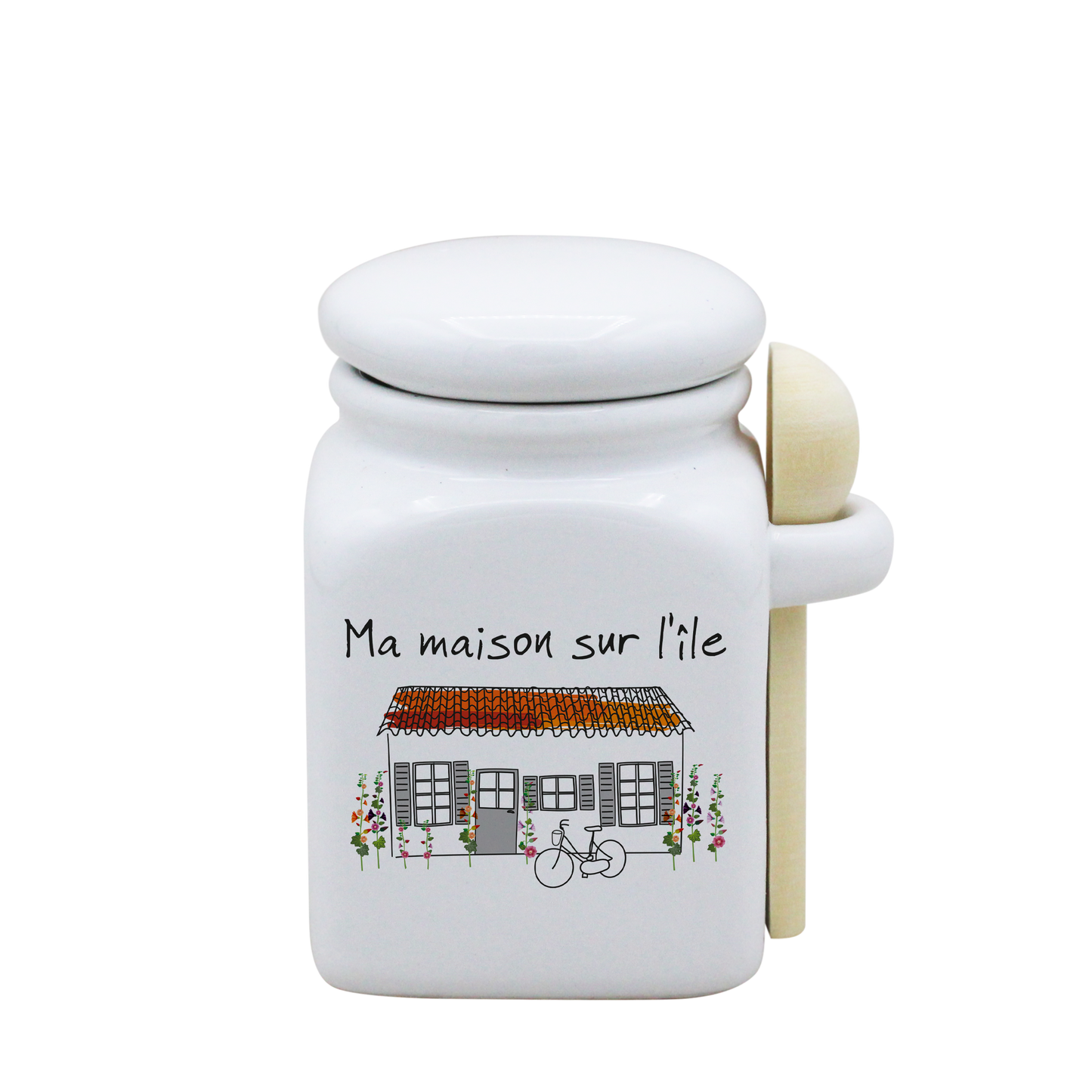 POT BLANC PM COUV. BLANC+CUIL. BOIS-MMASI