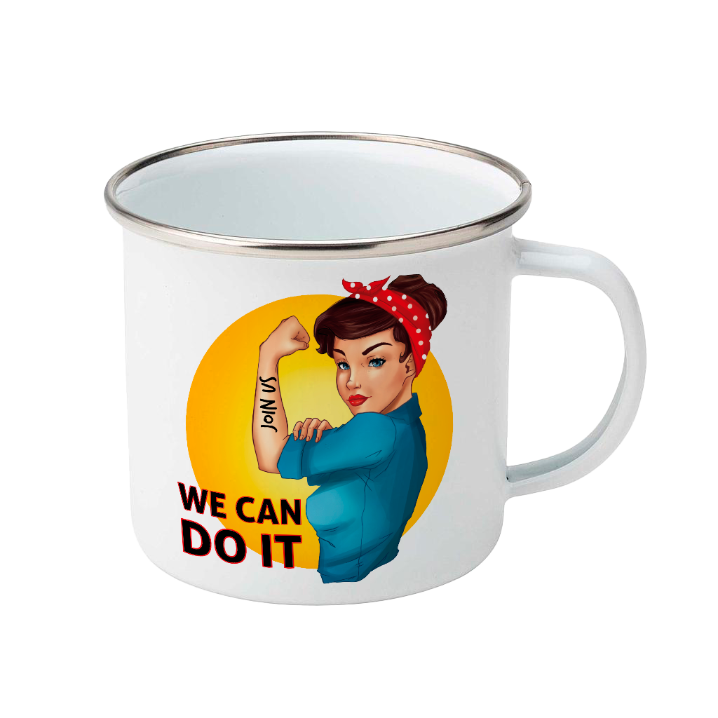 MUG METAL ROSIE