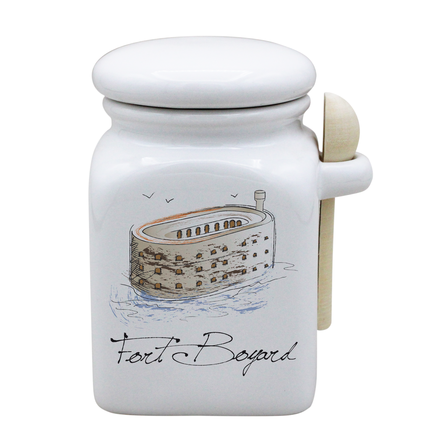 POT BLANC MM COUV. BLANC+CUIL. BOIS-FOBOYD
