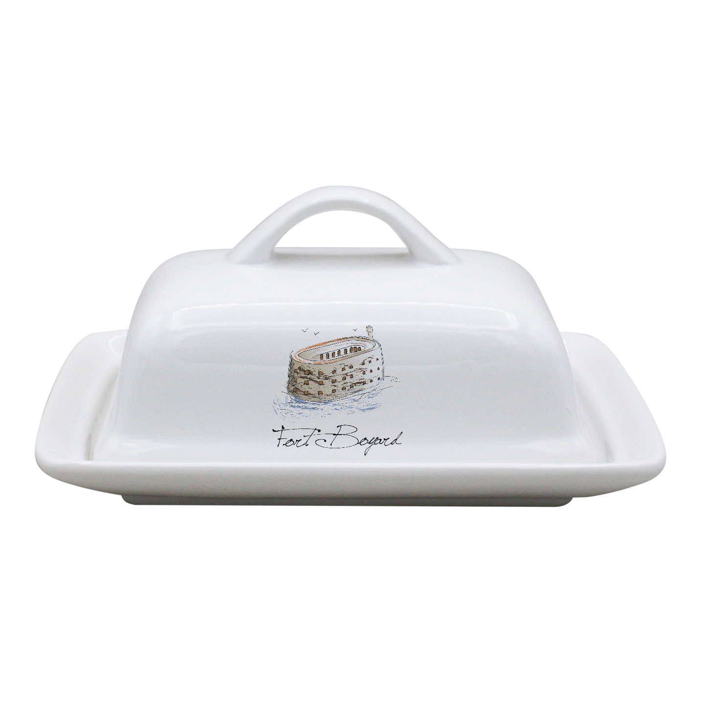 BEURRIER RECTANGLE BLANC-FOBOYD