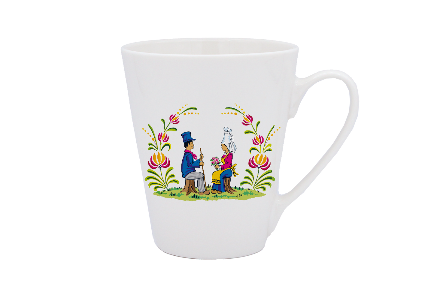 MUG CONIQUE BLANC-RENOR