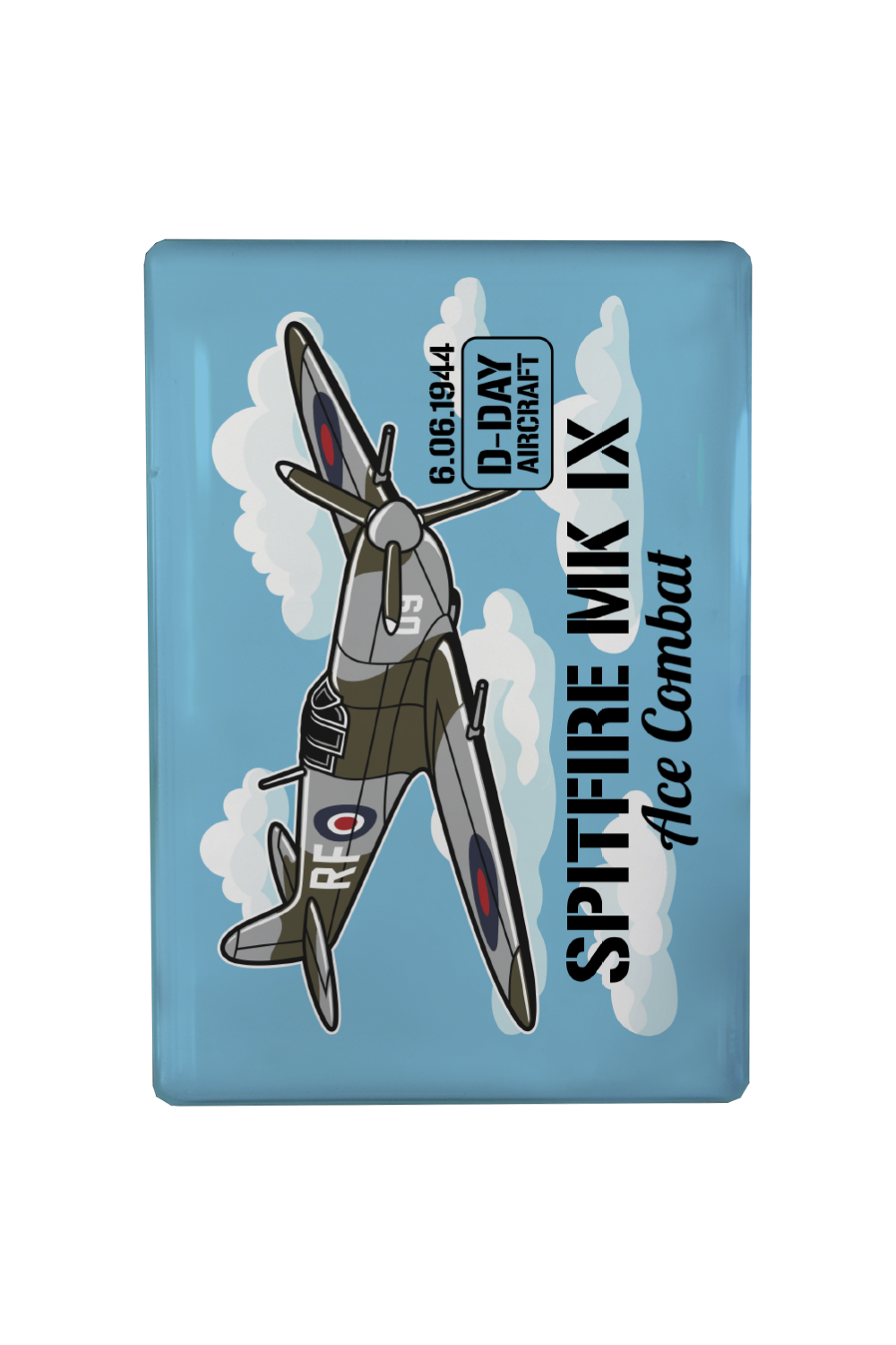 MAGNET D-DAY AVION