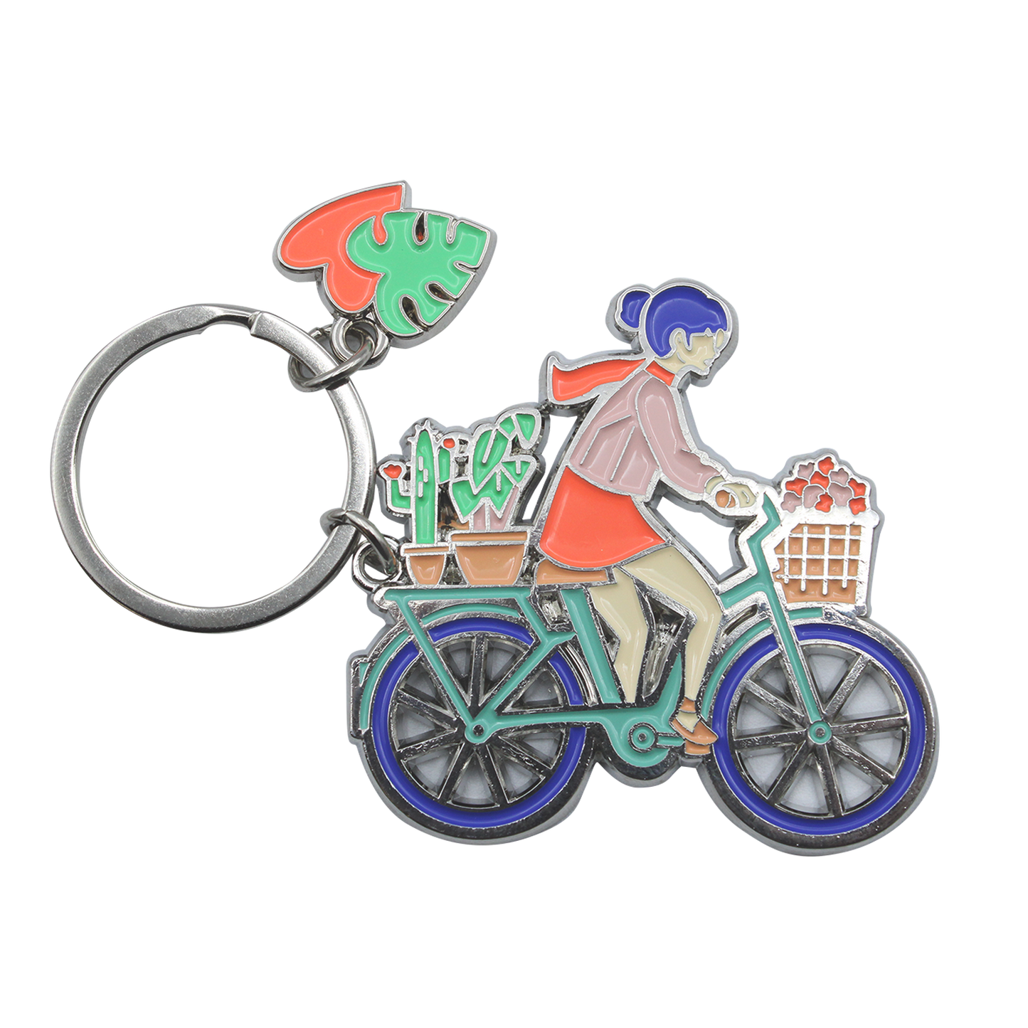 PORTE CLES METAL VELO