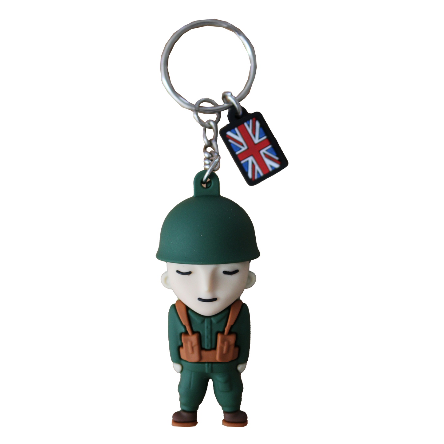 PORTE CLES SILICONE SOLDAT ANGLAIS