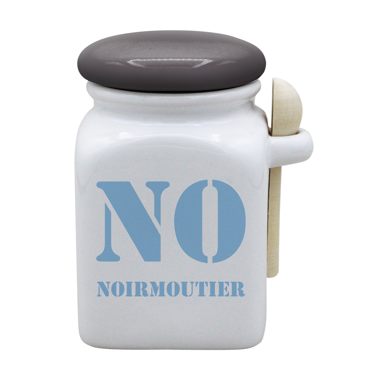 POT BLANC MM COUV. GRIS +CUIL. BOIS-NOIRNOT