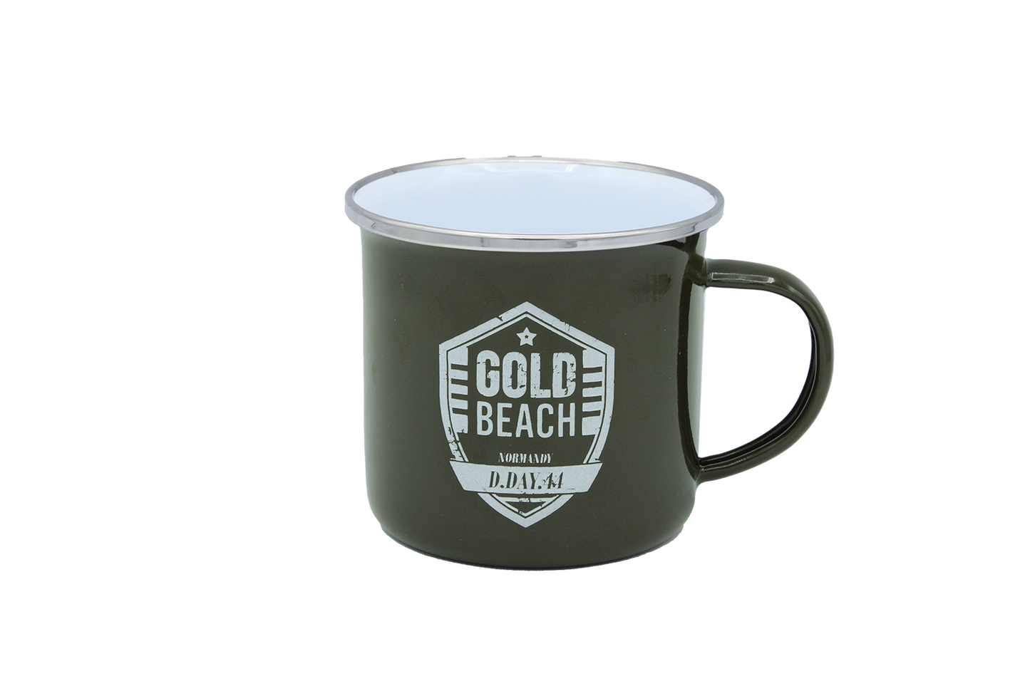 MUG METAL GOLD BEACH