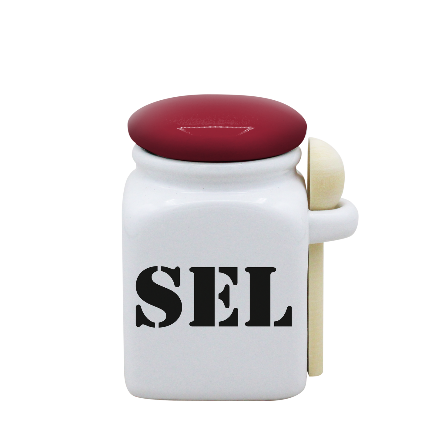 POT BLANC PM COUV. ROUGE+CUIL. BOIS-SELS