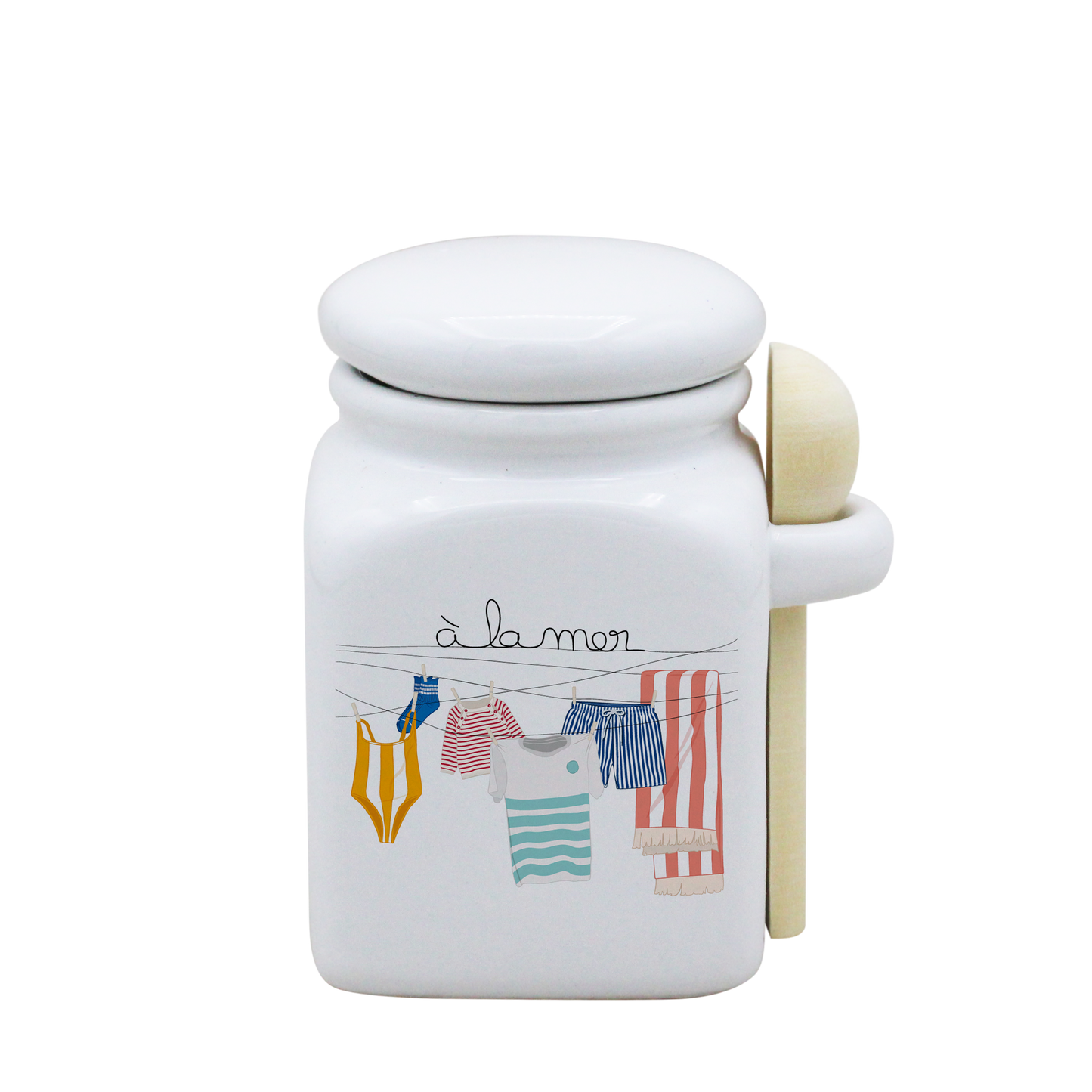 POT BLANC PM COUV. BLANC+CUIL. BOIS-TRILINGE