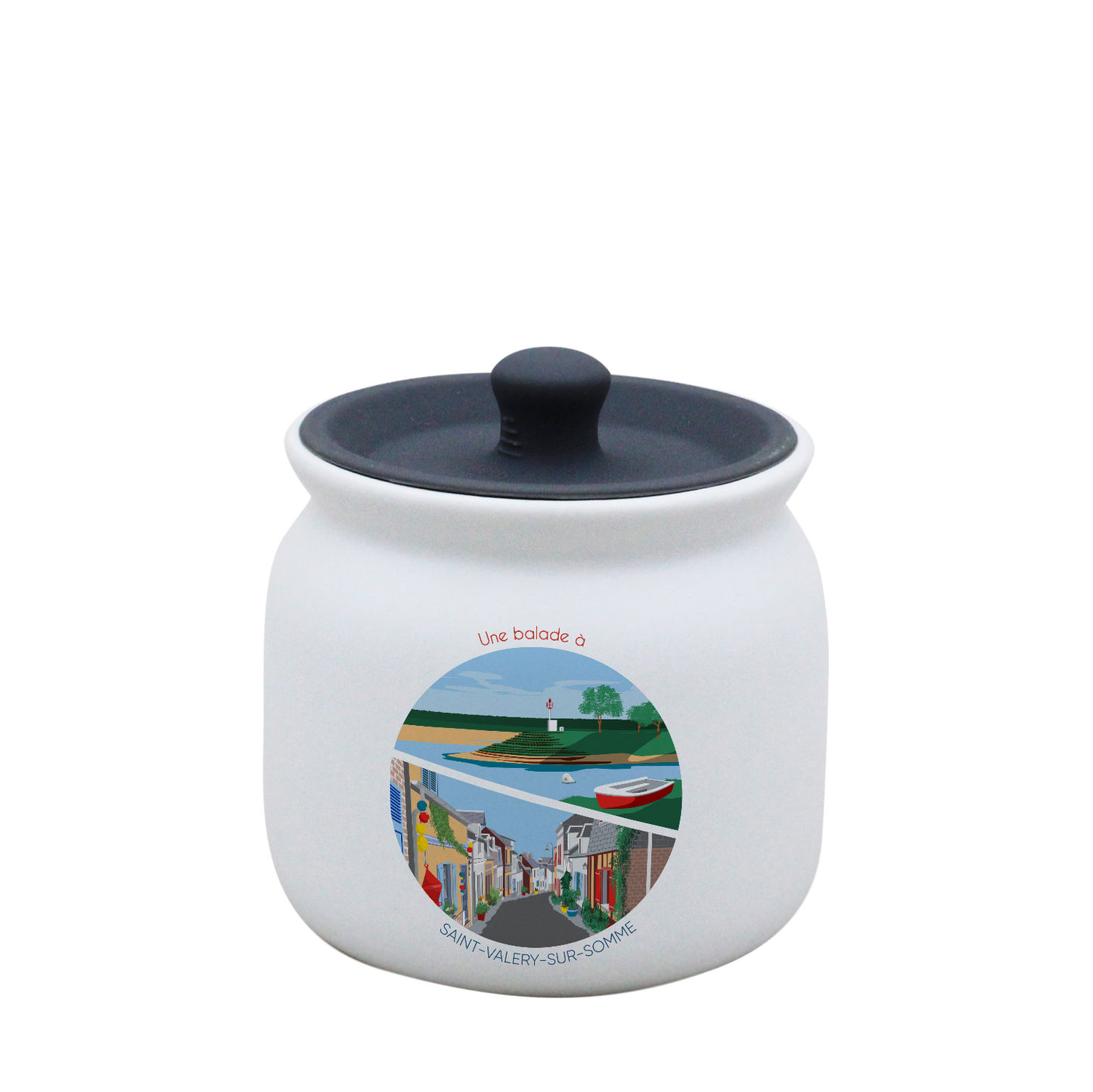 POT BLANC PM COUV. SILICONE GRIS-SPESTVAL
