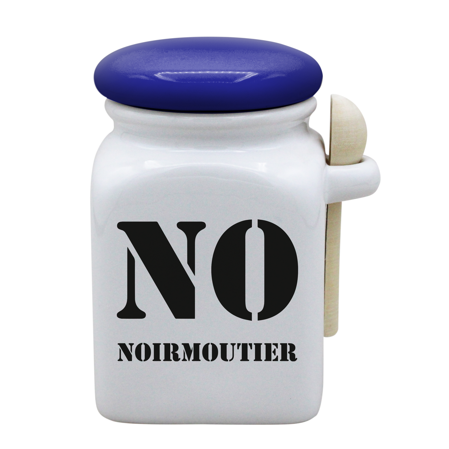 POT BLANC MM COUV. BLEU +CUIL. BOIS-NOIRNO