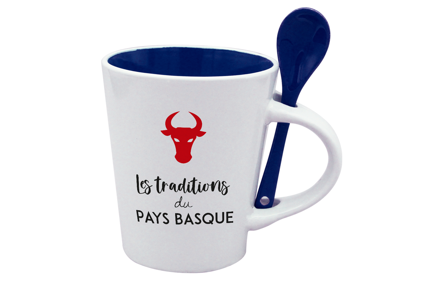 MUG CUILLERE BLANC INT. BLEU-ESTEBAN6