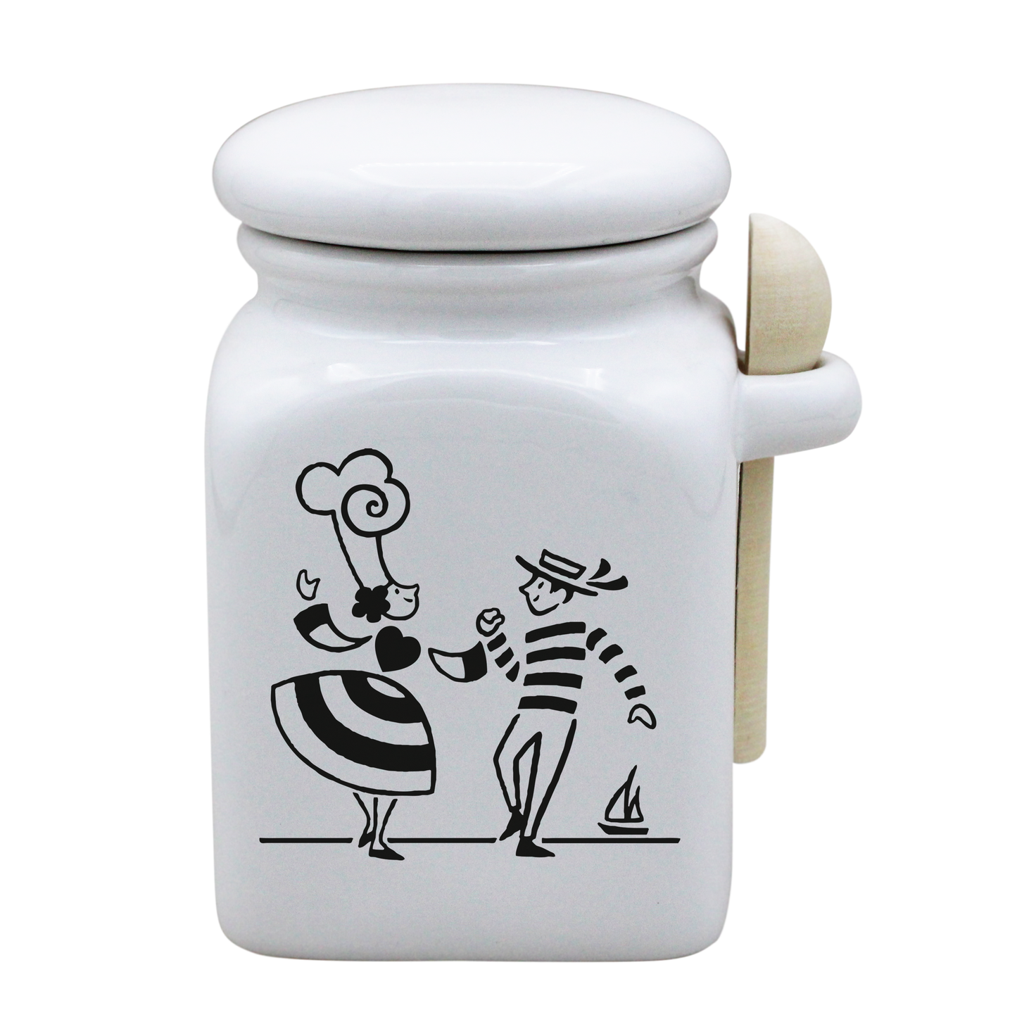 POT BLANC MM COUV. BLANC+CUIL. BOIS-LDANS
