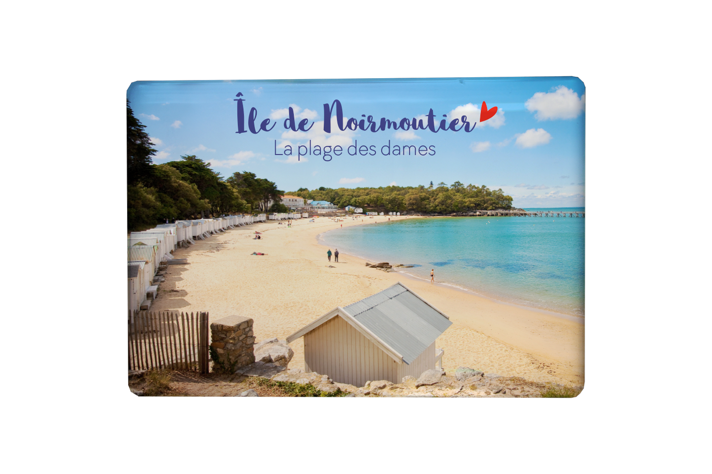MAGNET NOIRMOUTIER PHOTO PLAGE DES DAMES
