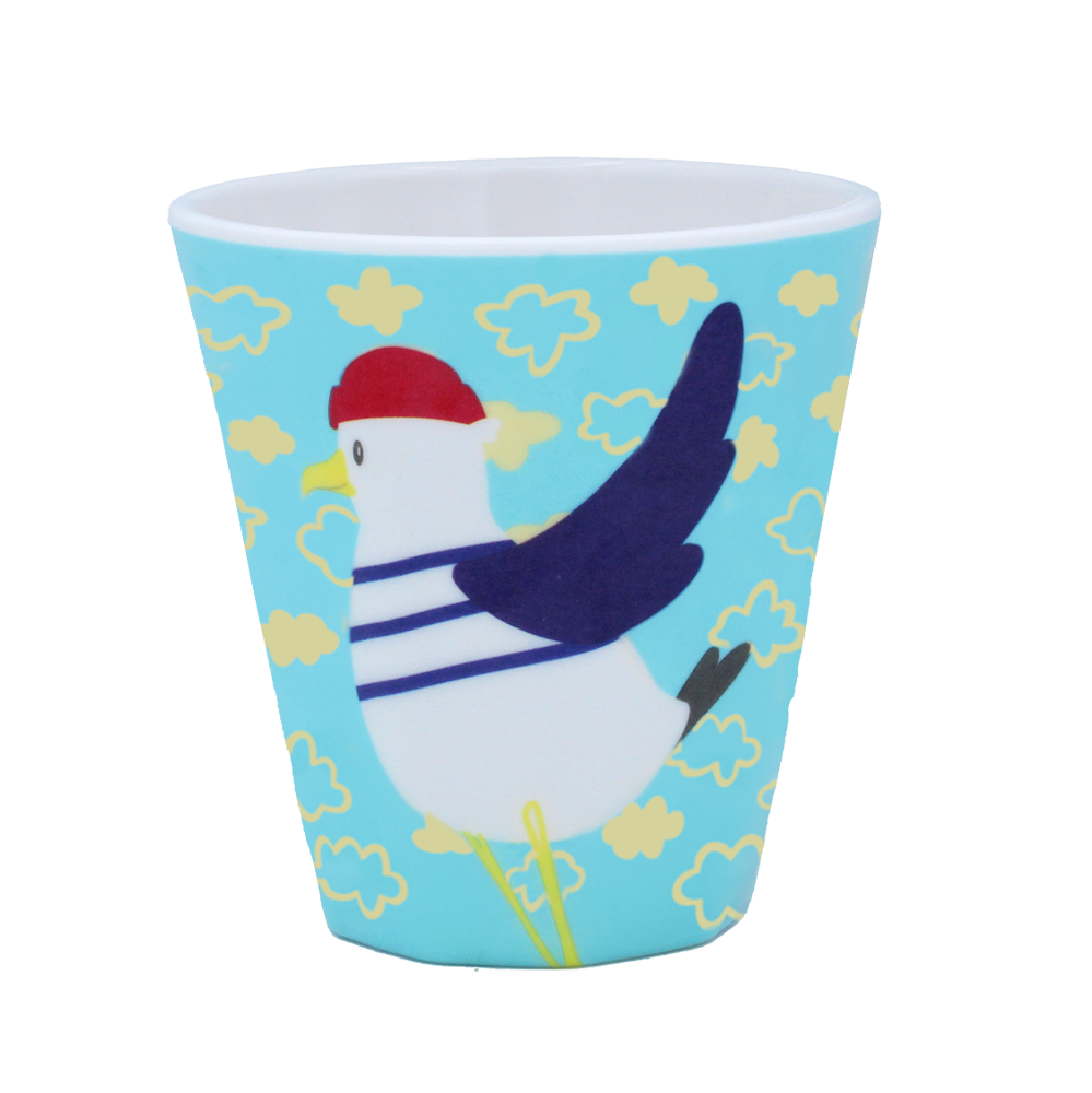 GOBELET MELAMINE ROBERT BLEU