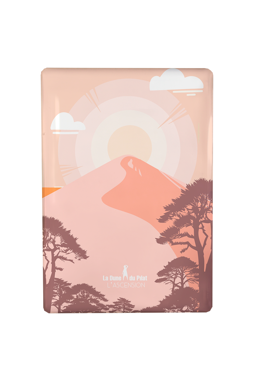 MAGNET FLAT DESIGN PILAT ROSE