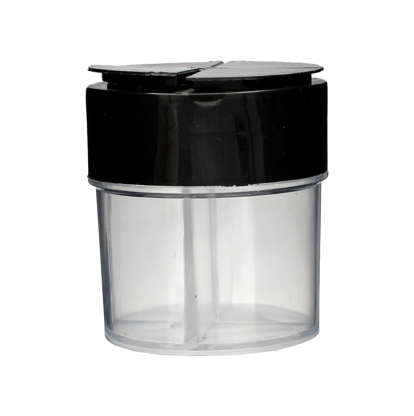 POT 4 COMPARTIMENTS COUVERCLE NOIR