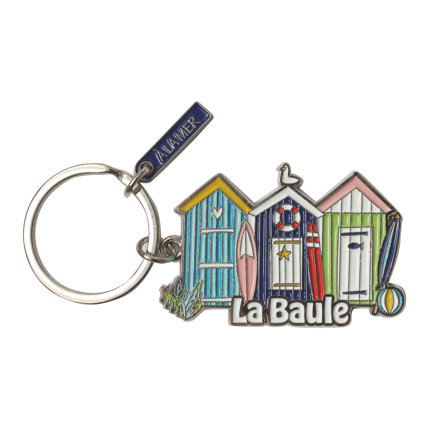 PORTE CLÉS CABINES LA BAULE