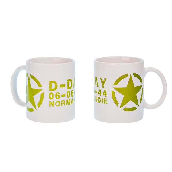 MUG D DAY NORMANDIE KAKI