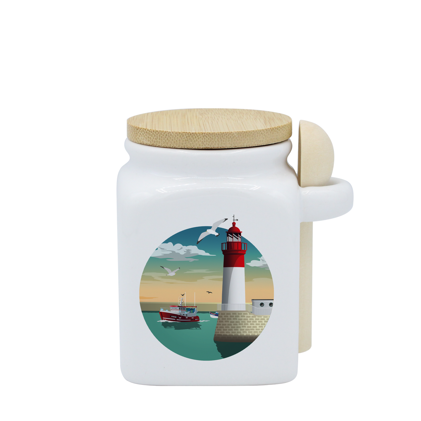 POT BLANC PM COUV. BAMBOO+CUIL. BOIS-PHARECHA