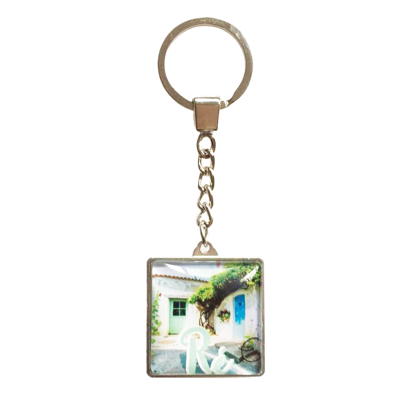 PORTE CLES CARRE ILE DE RE