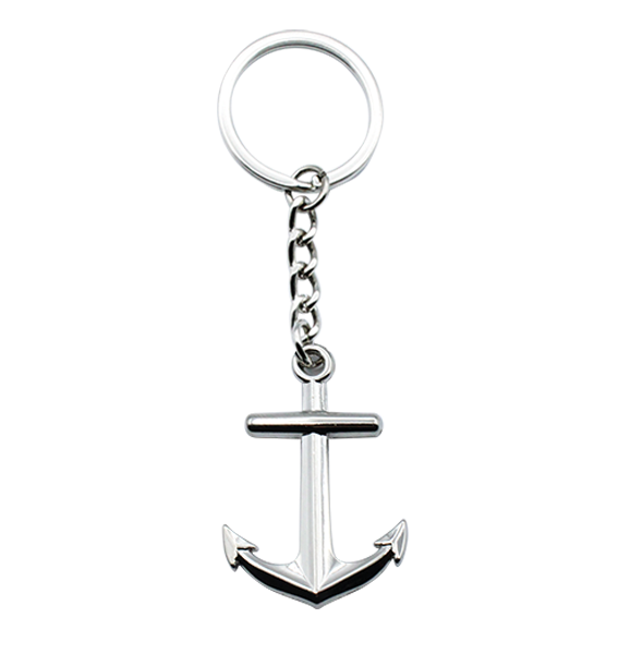 PORTE CLES METAL ANCRE