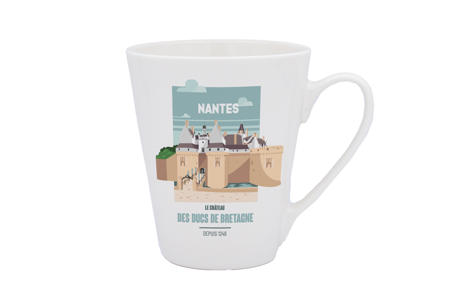MUG CONIQUE BLANC-NTECHATO
