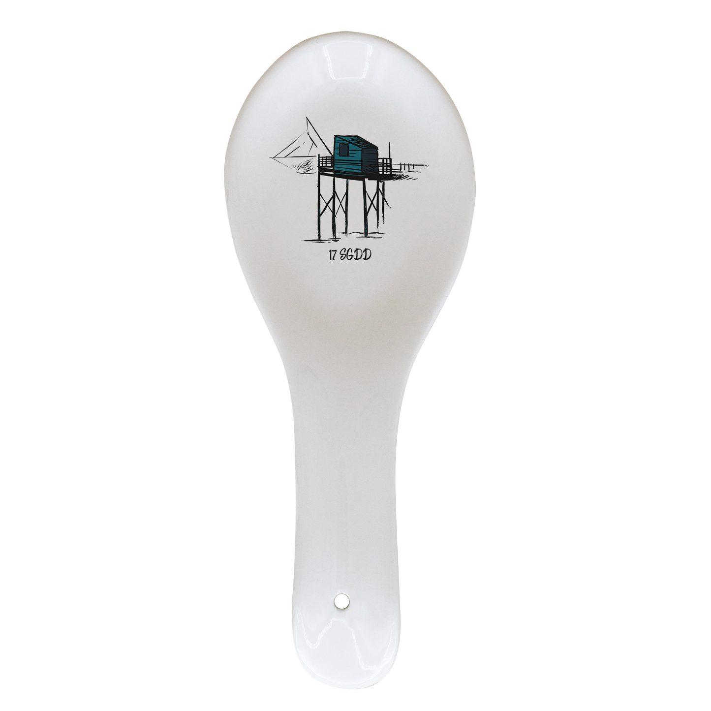 REPOSE CUILLERE BLANC-CARBLE17