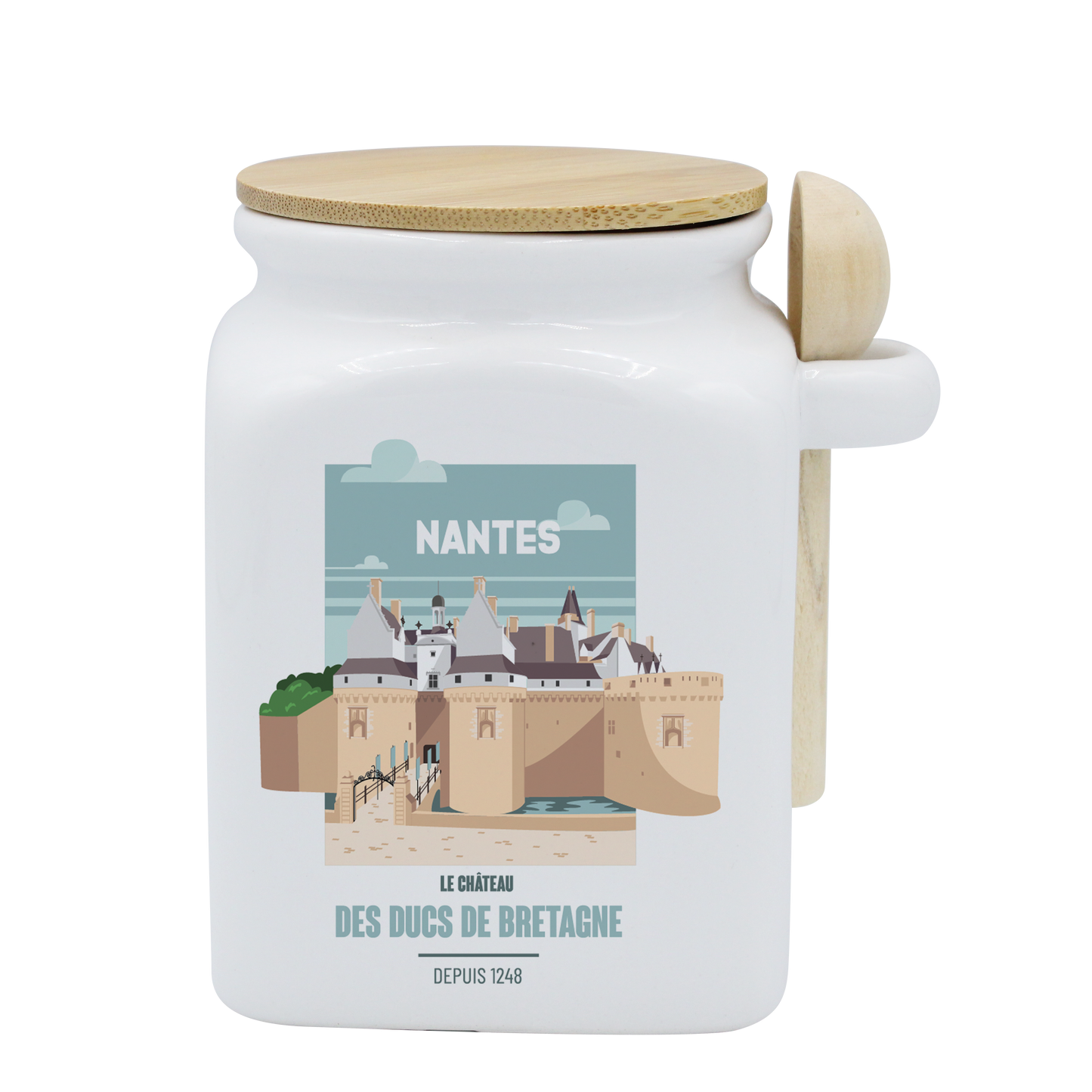 POT BLANC MM COUV. BAMBOO+CUIL. BOIS-NTECHATO