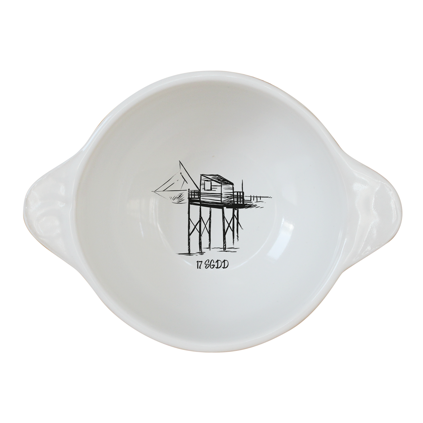 BOL A OREILLES BLANC-CAR17SGD