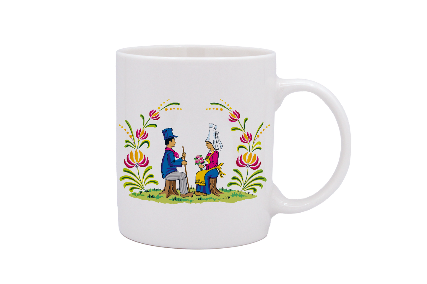 MUG DROIT BLANC-RENOR
