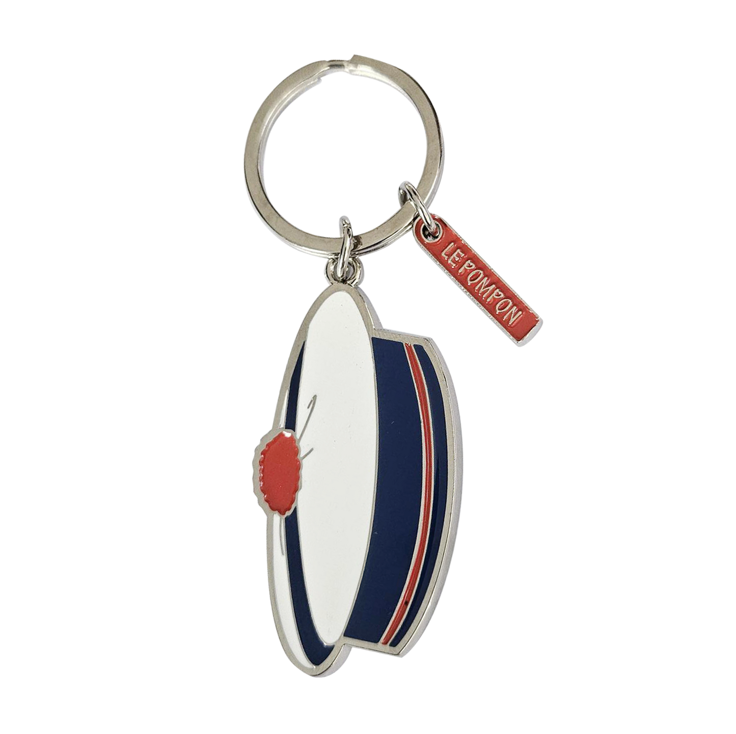 PORTE-CLEF METAL POMPON