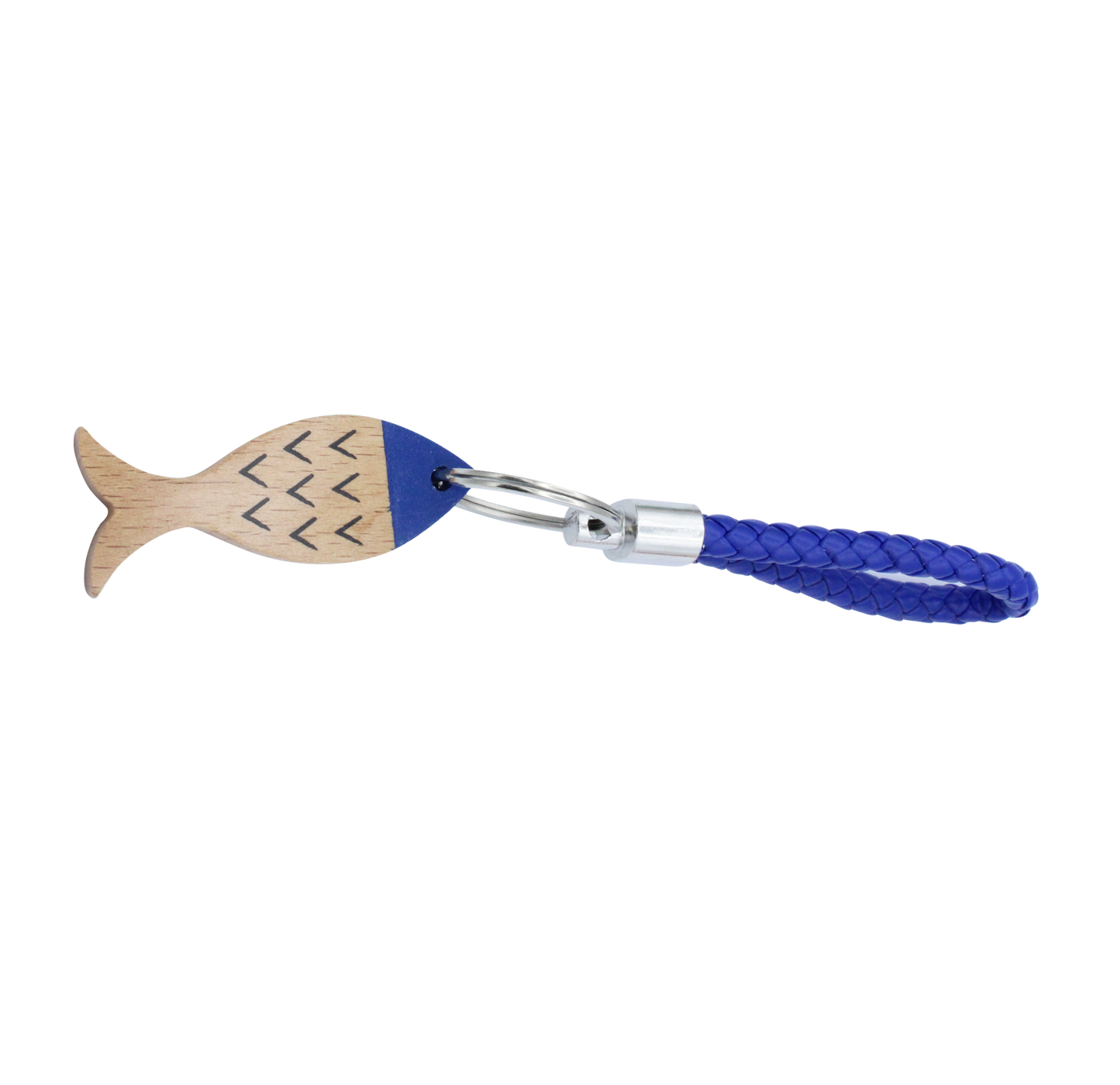 PORTE CLES BOIS BLEU POEMA