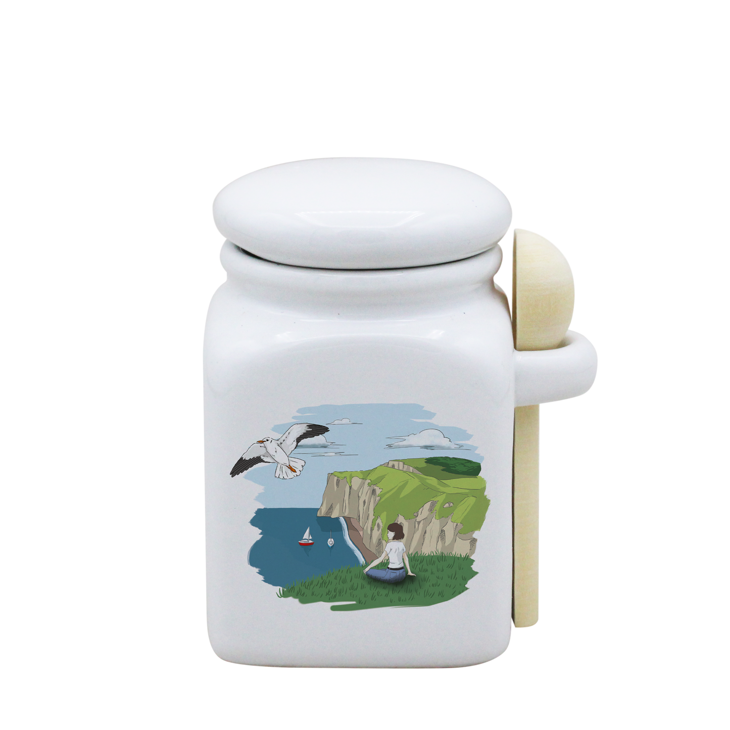POT BLANC PM COUV. BLANC+CUIL. BOIS-FALEFIL