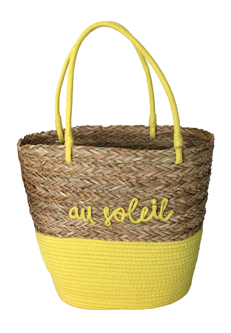 SAC DE PLAGE POEMA JAUNE