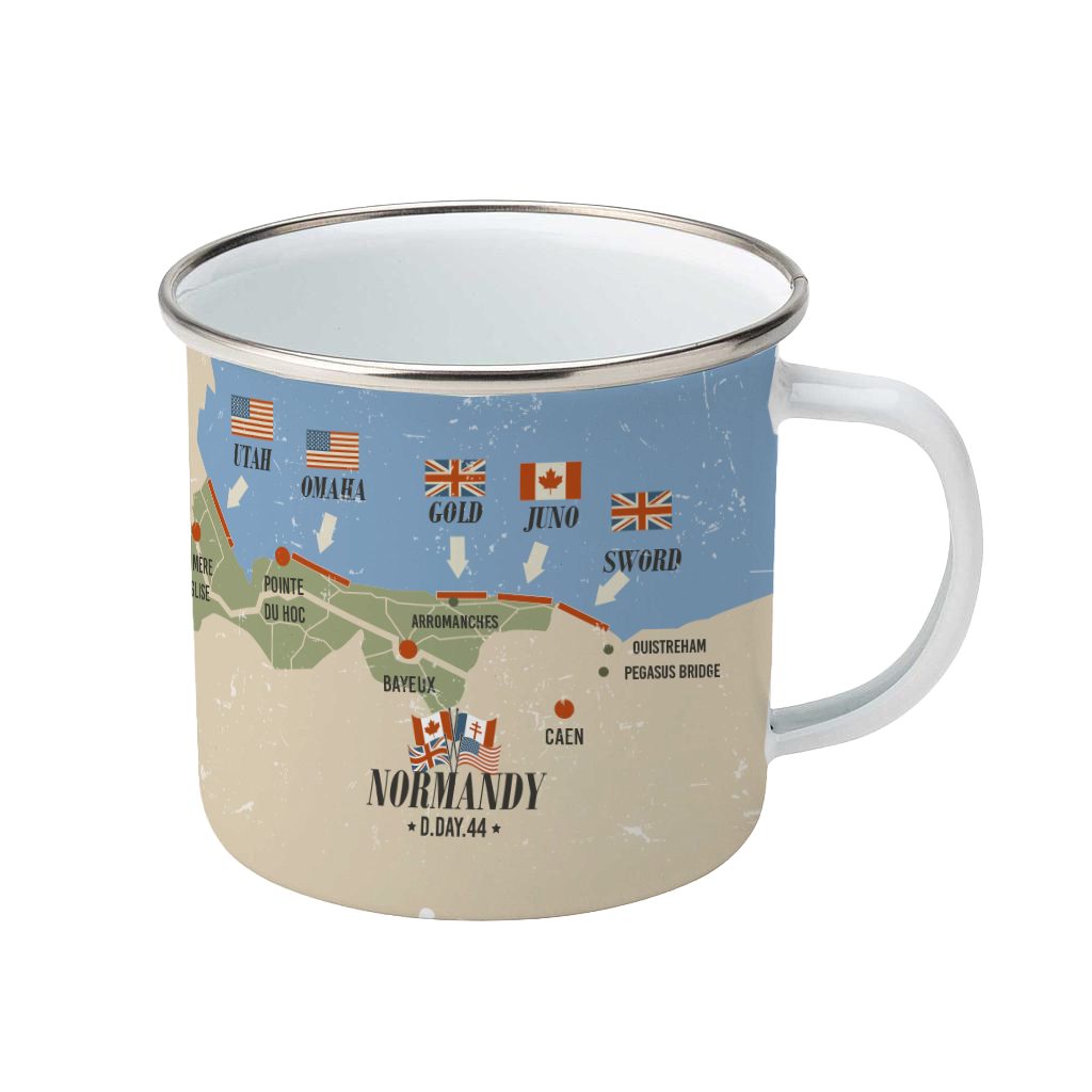 MUG METAL CARTE DEBARQUEMENT