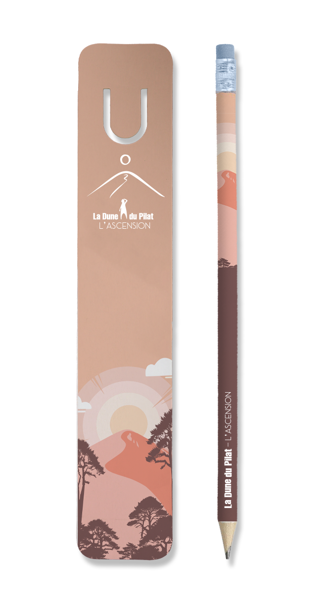 CRAYON BOIS FLAT DESIGN PILAT ROSE