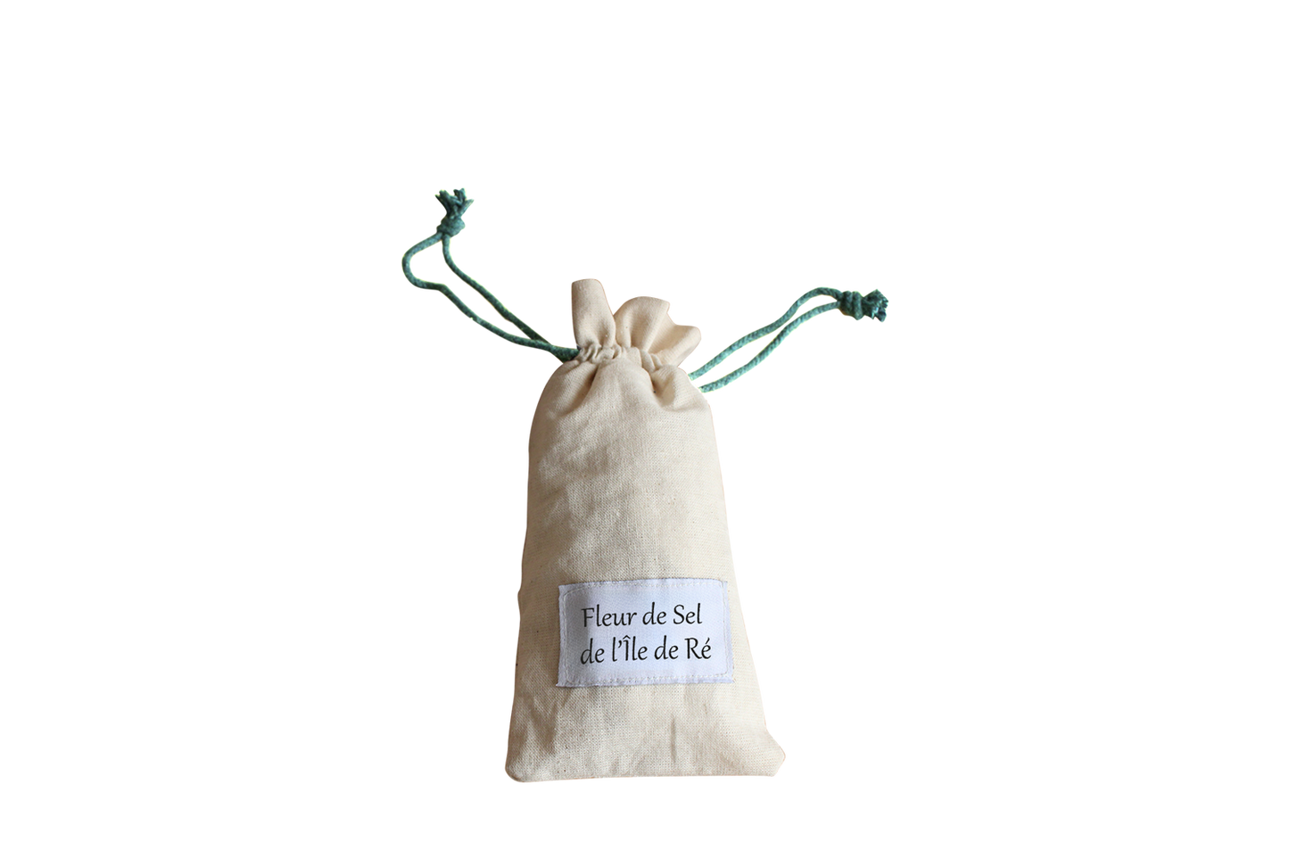 SACHET TOILE 125G FLEUR DE SEL ILE DE RÉ