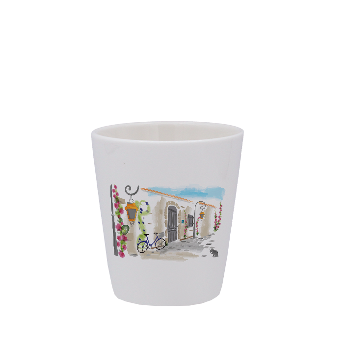 TASSE ESPRESSO BLANCHE S/ANSE-RUATL