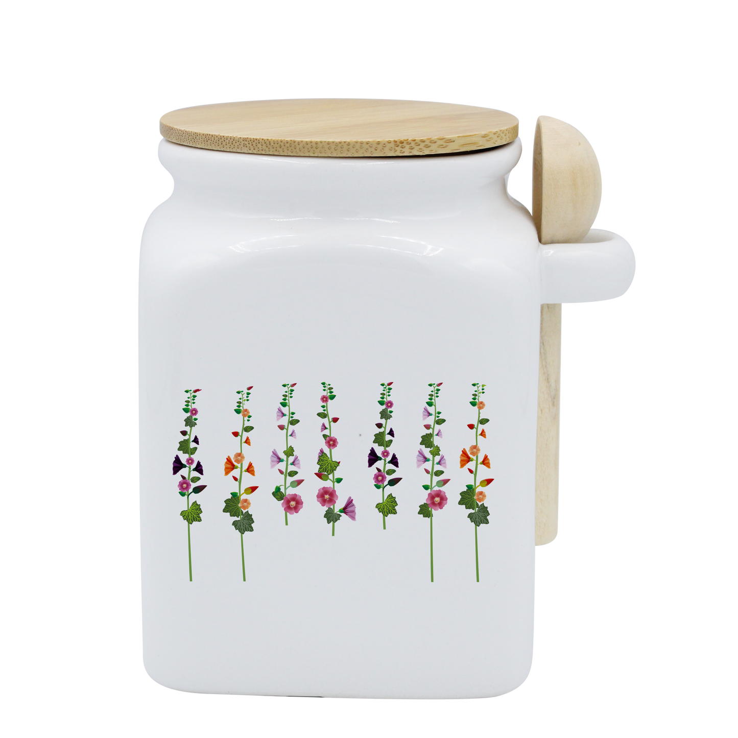 POT BLANC MM COUV. BAMBOO+CUIL. BOIS-ROTRE