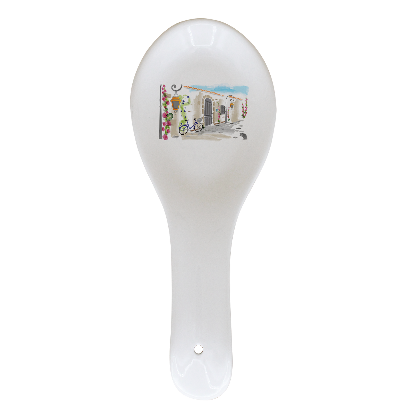 REPOSE CUILLERE BLANC-RUATL
