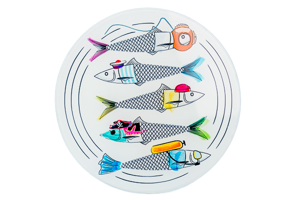 DESSOUS DE PLAT CALYPSO ROND