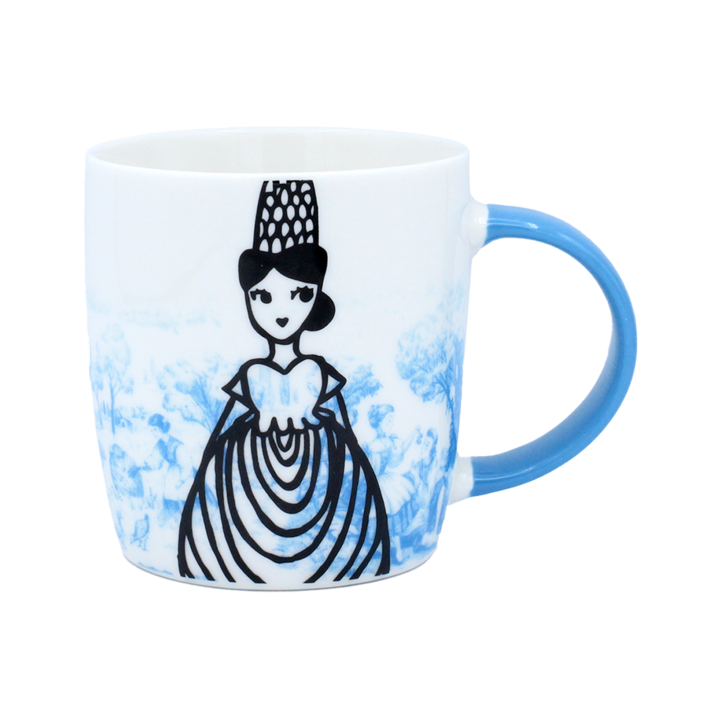 MUG BIGOUDENE MODERNE BLEU