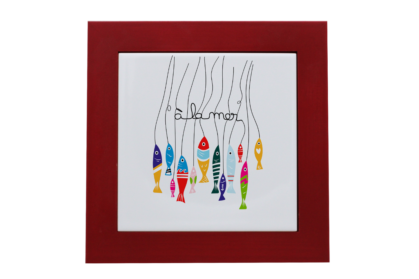 ENTOURAGE BOIS ROUGE-CARREAU FAIENCE 15x15 NU-ALM2
