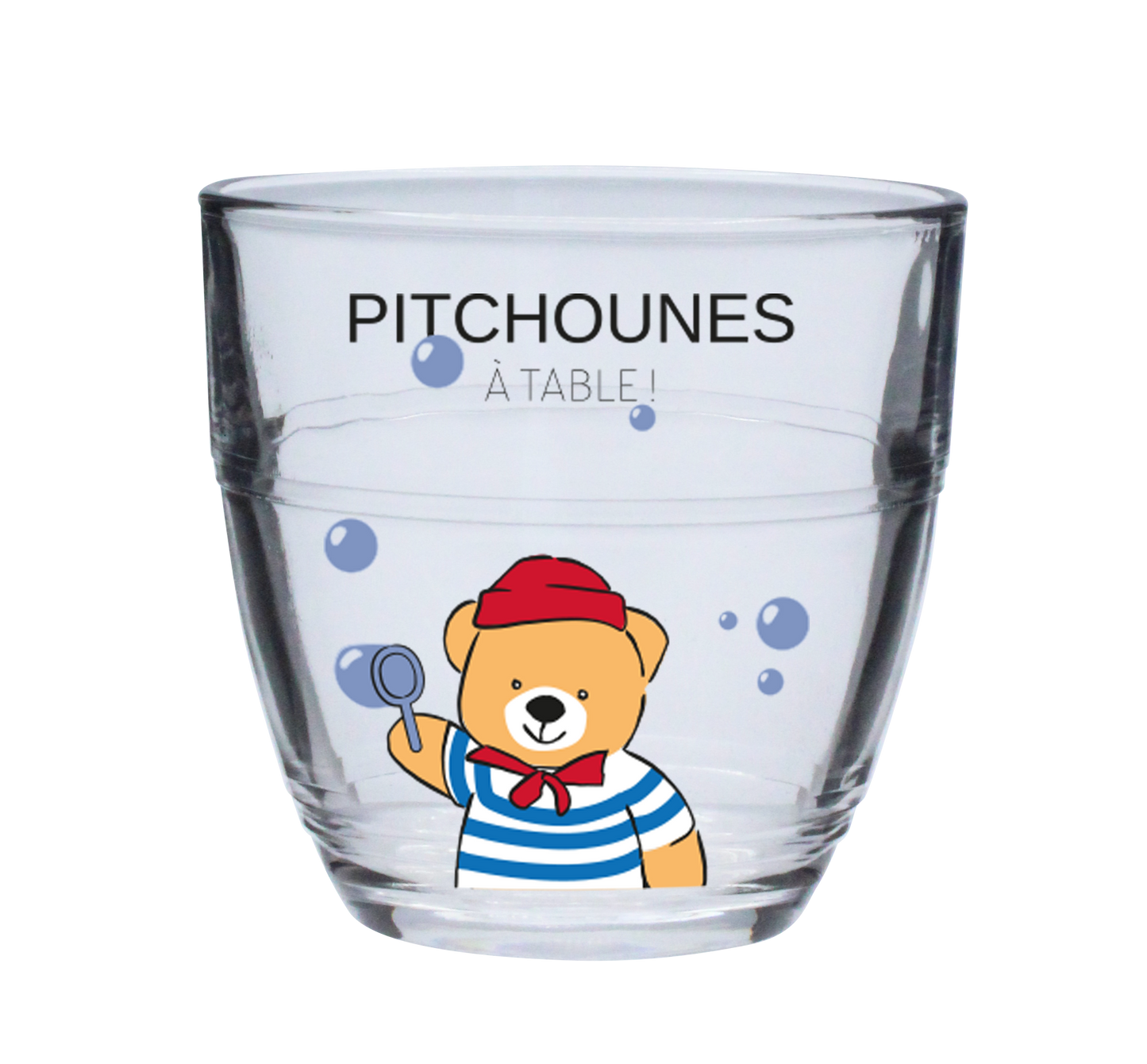 VERRE GIGOGNE PM 16cl DURALEX-DECOR EMILE ALICE ET LES PITCHPOUNES