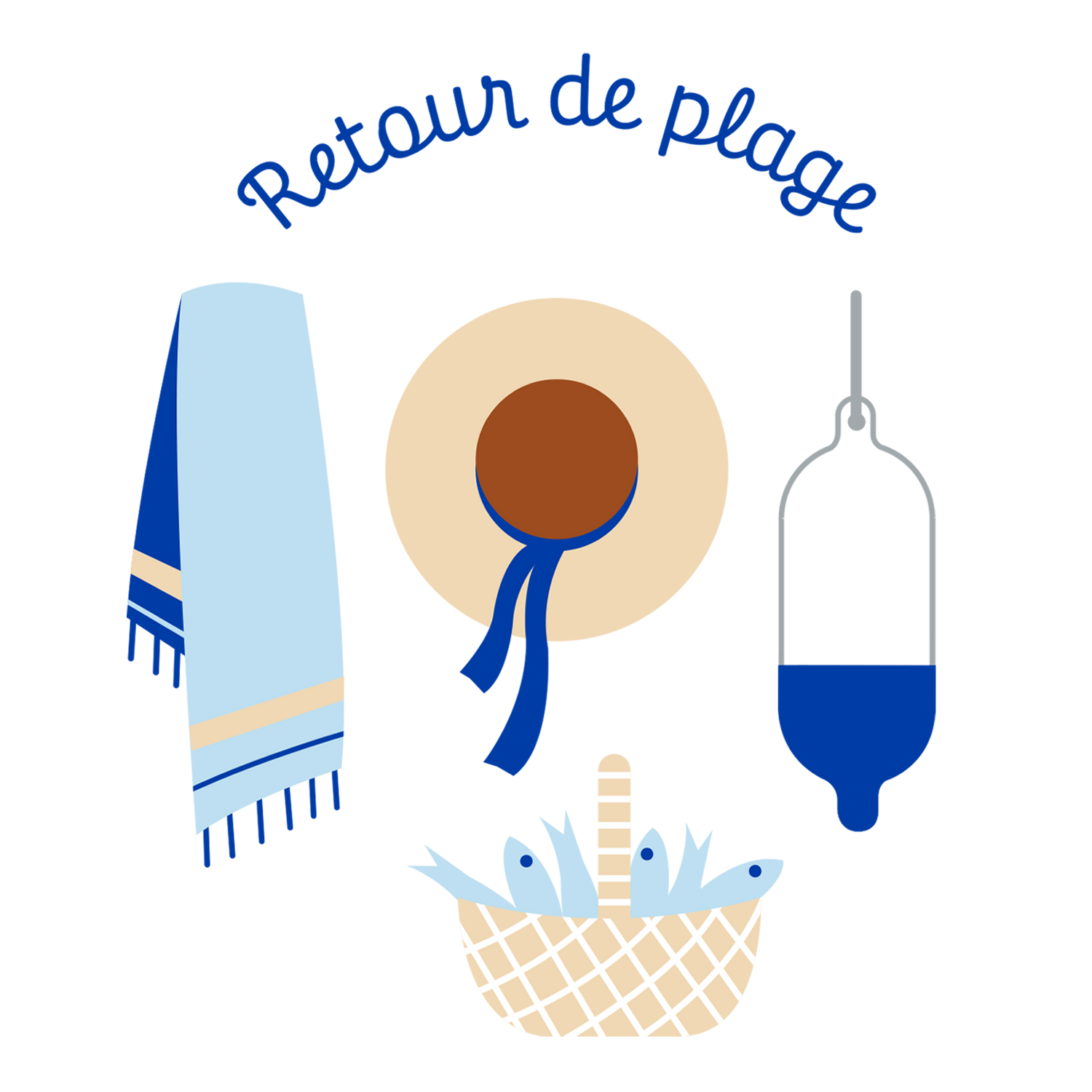 Le petite Émi - Retour de plage
